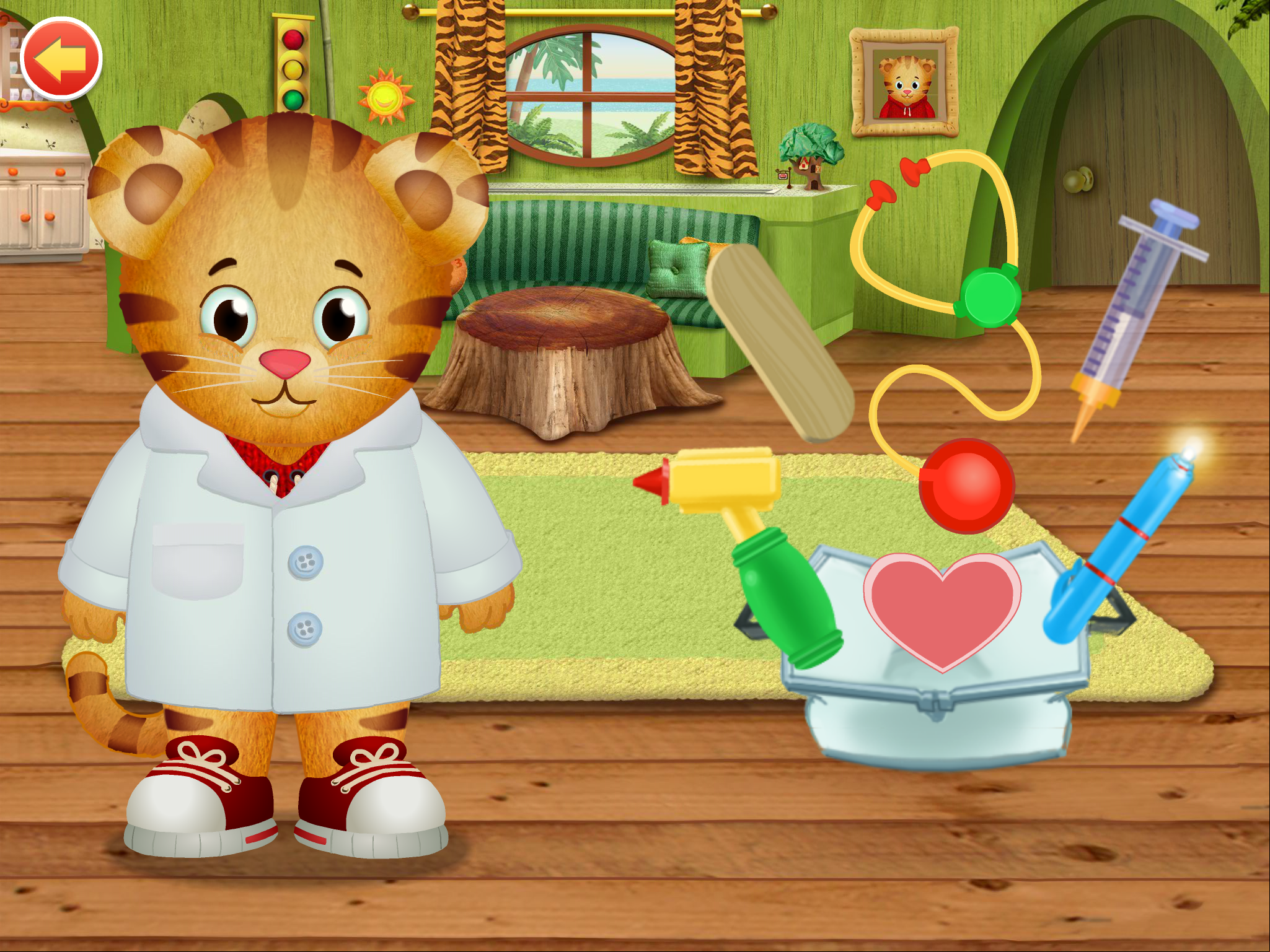 Daniel Tiger: Play at Home with Daniel screenshot.