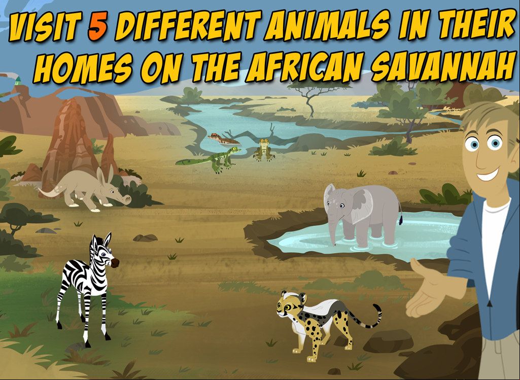 Wild Kratts Baby Buddies screenshot.