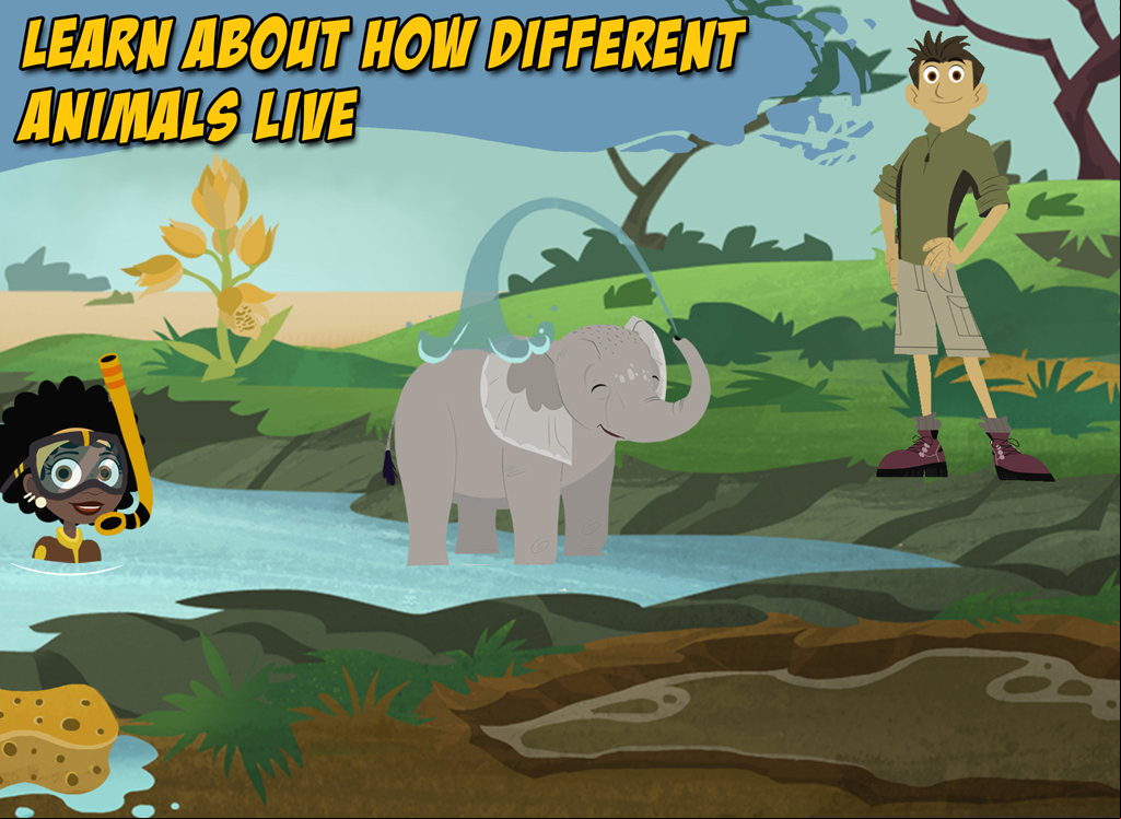 Wild Kratts Baby Buddies screenshot.