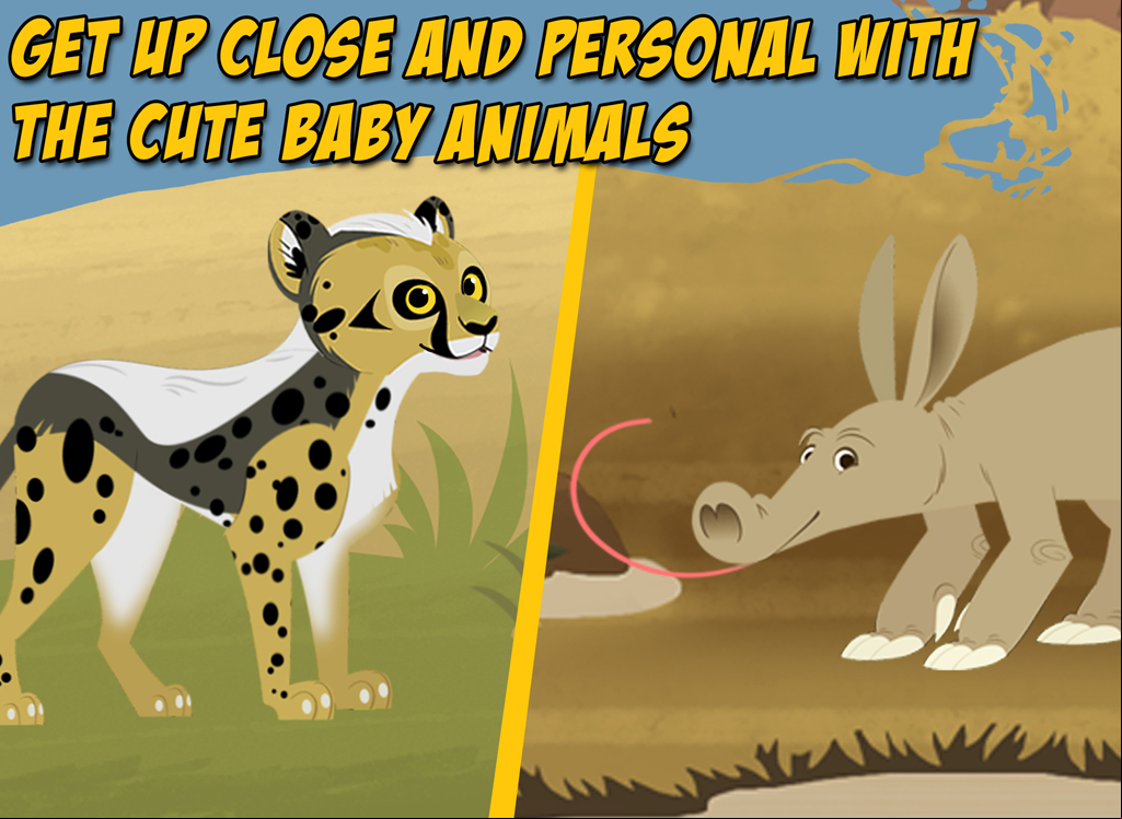 Wild Kratts Baby Buddies screenshot.