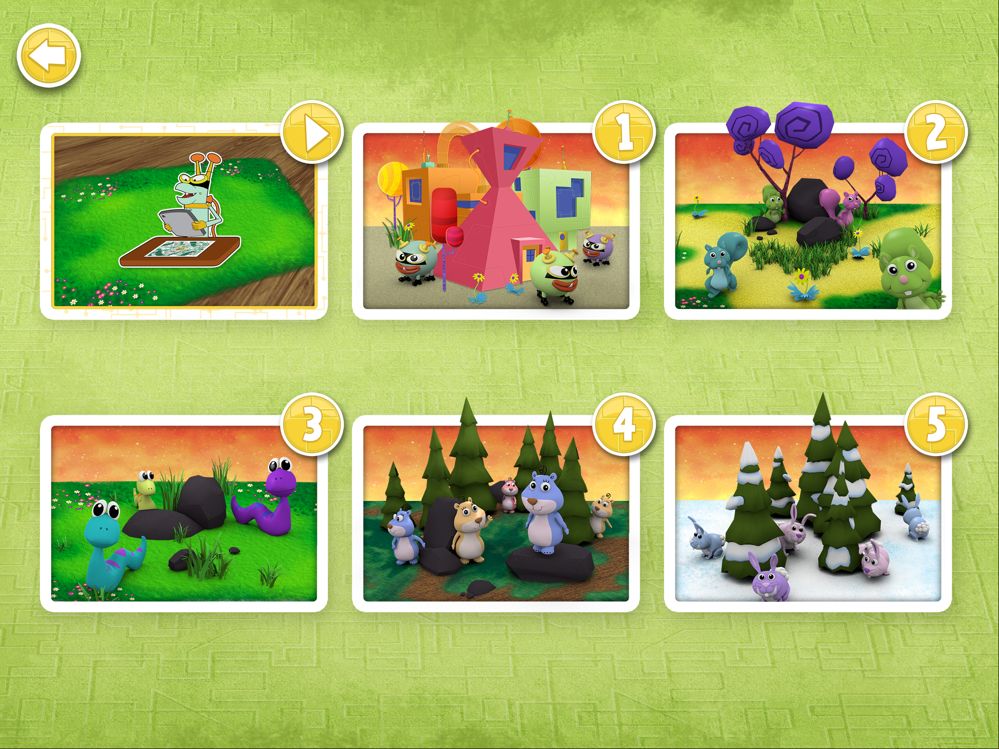 Cyberchase Shape Quest screenshot.