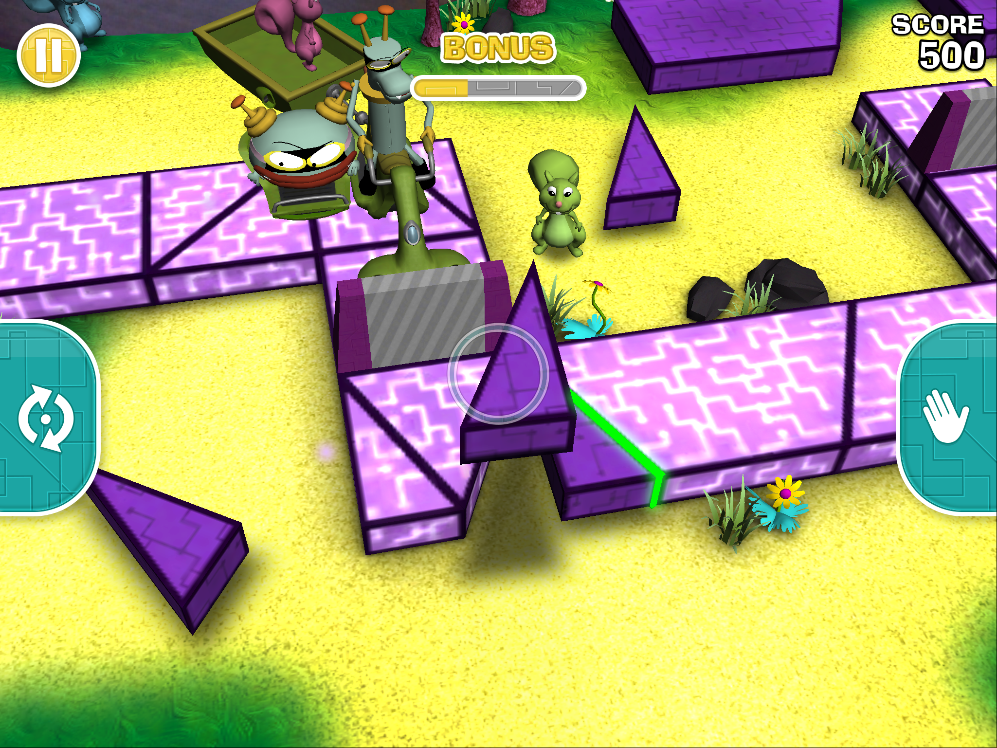 Cyberchase Shape Quest screenshot.