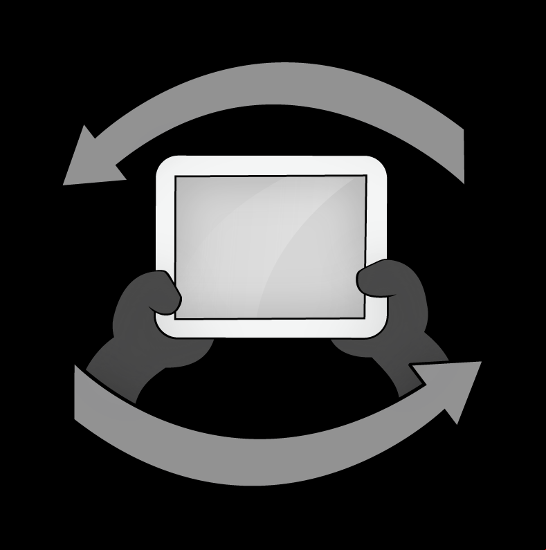 Please Turn Device