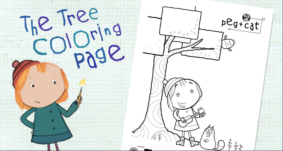 The Tree Coloring Page
