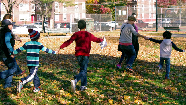 Group
playing tag