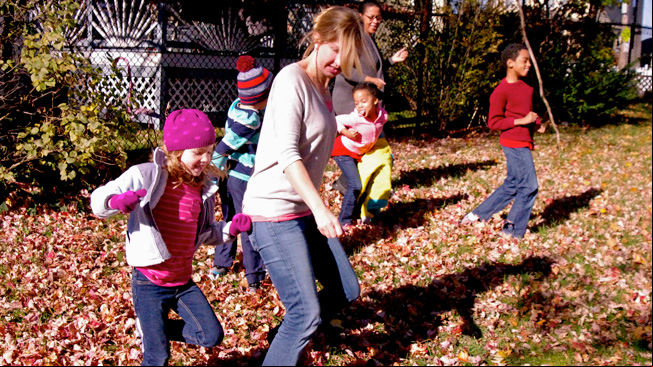 Families waggle dance